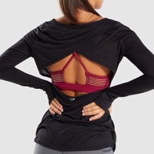 Gymshark open back long sleeve